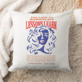 HOME DECOR MANIPULATE LESSONS LEARN THROW PILLOW  クッション (ブランケット)