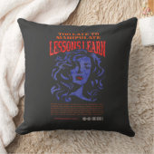 HOME DECOR MANIPULATE LESSONS LEARN THROW PILLOW クッション (ブランケット)