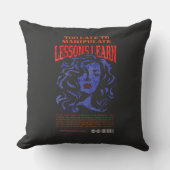 HOME DECOR MANIPULATE LESSONS LEARN THROW PILLOW  クッション (正面)