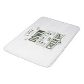HOME DECOR NOW I'M UP CHEER UP BATH MAT  バスマット (アングル)