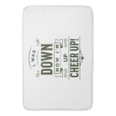 HOME DECOR NOW I'M UP CHEER UP BATH MAT  バスマット (正面縦)