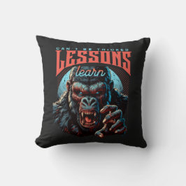 Home Decor Wise Gorilla Lessons Learn Tote Bag クッション