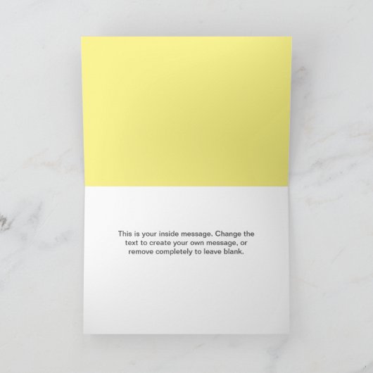 Home Delivery Service White Van Christmas Card カード (内部)