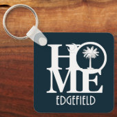 HOME Edgefield、サウスカロライナ キーホルダー (正面)