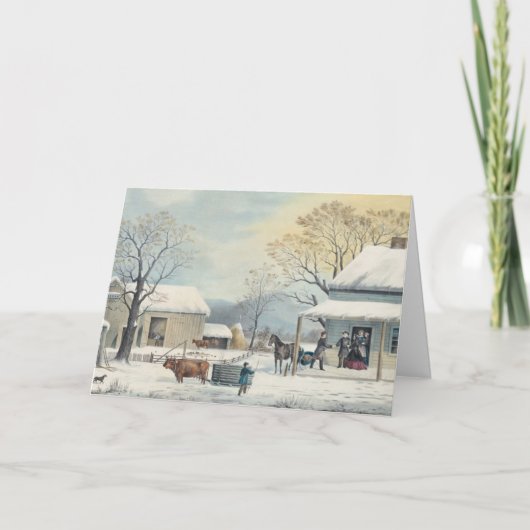 "Home for Thanksgiving"  シーズンカード (正面)