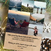 Home for the Holidaysフォトコラージュクリスマス シーズンカード