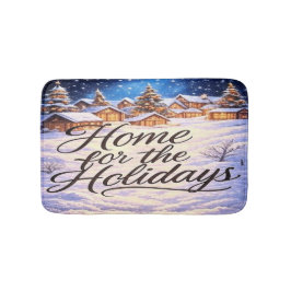 'Home for the Holidays' Bath Mat バスマット