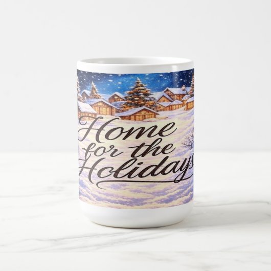 'Home for the Holidays' Coffee Mug コーヒーマグカップ (中央)