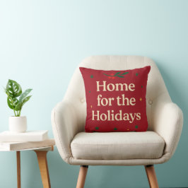 Home for the Holidays | Festive pillow クッション