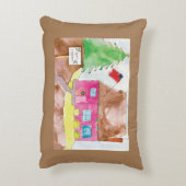 Home For the Holidays - KidsArt for CHOC アクセントクッション (裏面(縦))