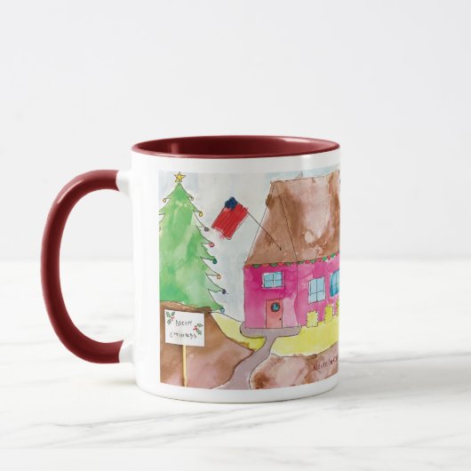 Home For the Holidays - KidsArt for CHOC マグカップ (左)