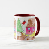 Home For the Holidays - KidsArt for CHOC マグカップ (正面右)