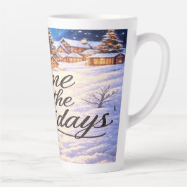 'Home for the Holidays' Latte Mug カフェラテマグ