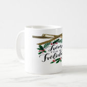 'Home for the Holidays' Mug コーヒーマグカップ (正面左)