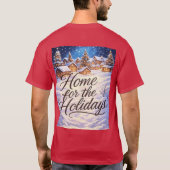'Home for the Holidays' T-Shirt Tシャツ (裏面)