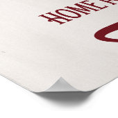 Home For the Holidays Vintage Design ポスター (角)