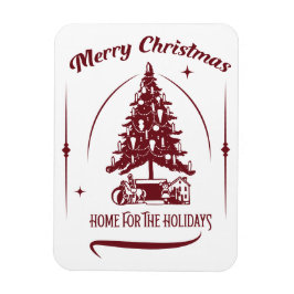 Home For the Holidays Vintage Design マグネット