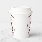 Home For the Holidays Vintage Design 紙コップ (左)