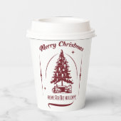 Home For the Holidays Vintage Design 紙コップ (裏面)