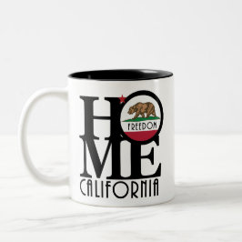HOME Freedom California 11oz ツートーンマグカップ