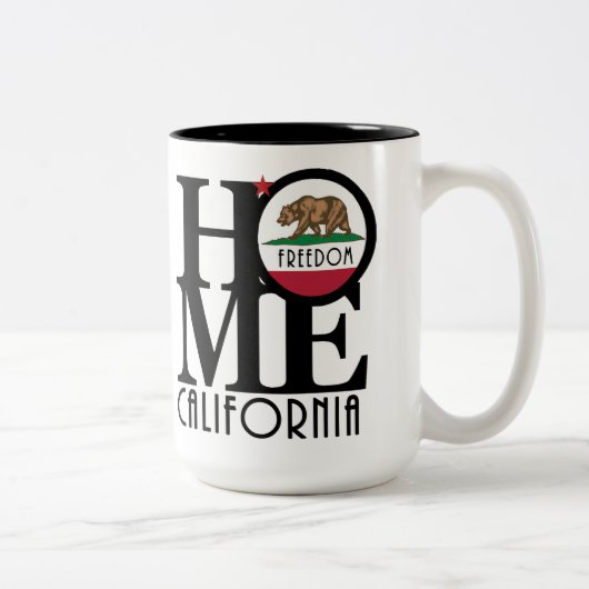 HOME Freedom California 15oz ツートーンマグカップ (右)