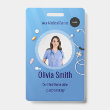 Home Health Aide Certified Nurse Aide Photo ID