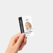 Home Health Aide Medical Photo ID Black バッジ (手持ち)