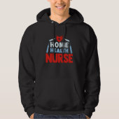 Home Health Nurse Nursing パーカ (正面)