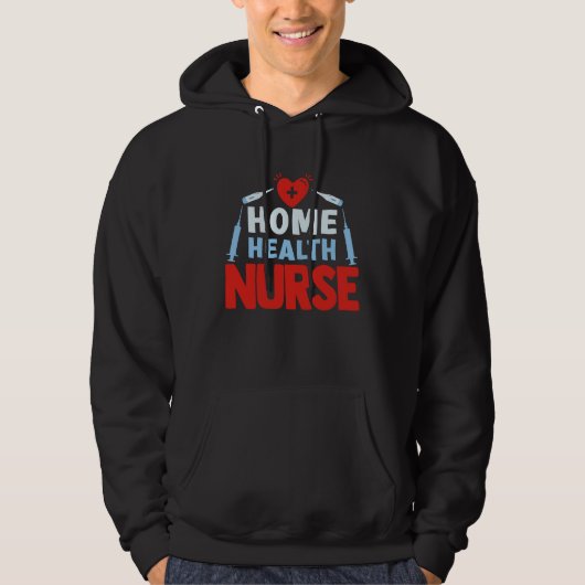 Home Health Nurse Nursing パーカ (正面)