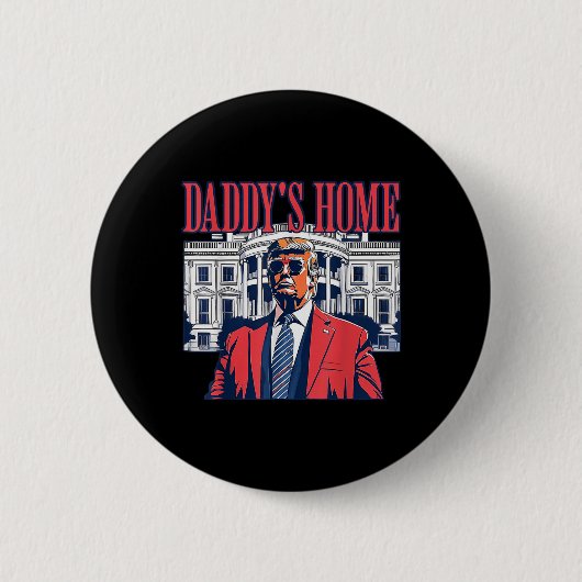 Home I'm Voting Felon 2024トランプパパ 缶バッジ (正面)
