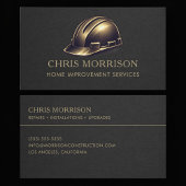 Home Improvement Services Hard Hat Professional 名刺