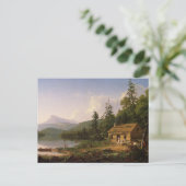 Home in the Woods by Thomas Coleポストカード ポストカード (スタンド正面)