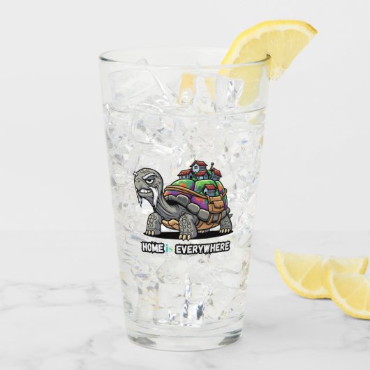 Home is Everywhere Drinking Glass タンブラーグラス (アイス裏面)