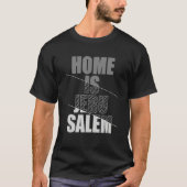 Home Is Jerusalem Jerusalem Hebrew Israelite Jewis Tシャツ (正面)