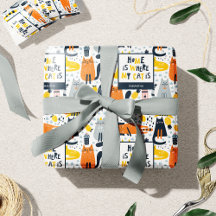 Home is My Cat モノグラムの Where Pattern Name