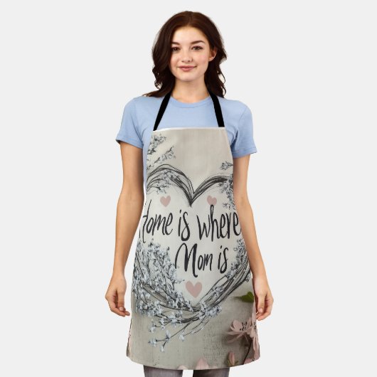 Home is where Mom is エプロン (着用した状態)