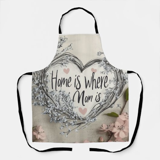 Home is where Mom is エプロン (正面)