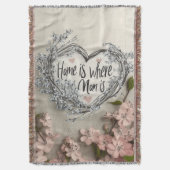 Home is where Mom is スローブランケット (正面縦)