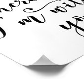 Home Is Where My Where Me With You Poster ポスター (角)