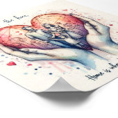 Home is Where theハートisプリント ポスター (角)