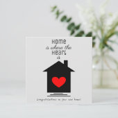 Home is where the ハート- New Home Card カード (スタンド正面)