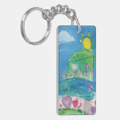 Home is Where the ハートIs - KidsArt for CHOC キーホルダー (正面左)