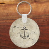 Home is where the anchor drops キーホルダー (正面)