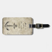 Home is where the anchor drops ラゲッジタグ (正面横)