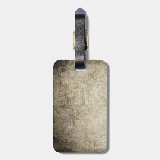 Home is where the anchor drops ラゲッジタグ (裏面縦)