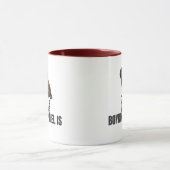 Home Is Where the Boykin Spaniel Is Coffee マグカップ (中央)