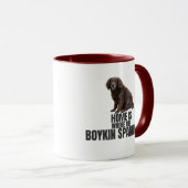 Home Is Where the Boykin Spaniel Is Coffee マグカップ (正面右)