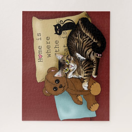 Home is Where the Cat is... ジグソーパズル (縦)