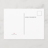 Home is Where The Cat Is We Have Moved Cat Moving 案内ポストカード (裏面)