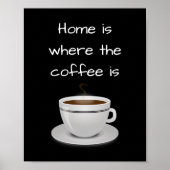 Home is where the coffee is ポスター (正面)